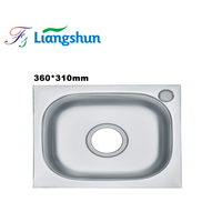 Évier de cuisine à cuve unique ODM 75x45CM, acier inoxydable 304 de calibre 16, extra profond, qualité commerciale, sous plan