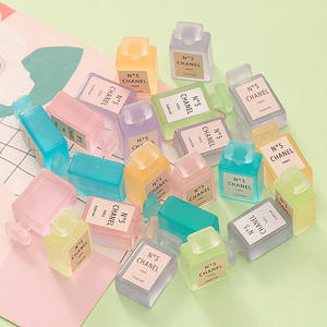 Simulation tridimensionnelle bouteille de parfum lumineuse bricolage poupée Machine Miniature résine jouet pour enfants maison de poupée accessoires - Product Image 3