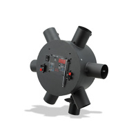 Batterie de machine à étincelle froide rechargeable sans fil rotative à 360 degrés