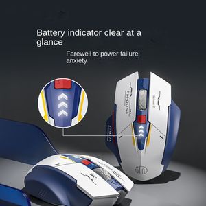 Souris de jeu sans fil rechargeable 2,4 G <span class=keywords><strong>Inphic</strong></span> F9 Mecha 2400 DPI, nouvelle conception, vente en gros, souris de jeu de bureau - Product Image 4