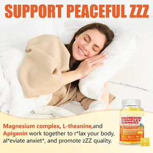 Oem calcio <span class=keywords><strong>magnesio</strong></span> <span class=keywords><strong>zinc</strong></span> gomitas suplemento 500mg cuidado de la salud complejo <span class=keywords><strong>magnesio</strong></span> gomitas - Product Image 3