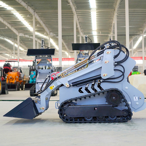 Mini-chargeuse compacte sur roues de haute qualité, modèle 380 480 550, avec accessoires – Produit très demandé - Product Image 5