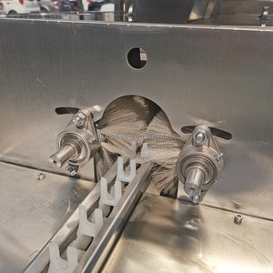 Maisheng 304 thép không gỉ trứng rửa thiết bị dòng sấy máy chấm điểm với động cơ Bàn chải máy giặt cho chế biến trứng - Product Image 2