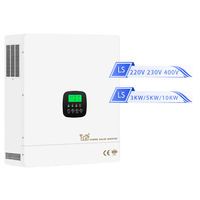 LUSEN dize invertör PV girişi 11000W 220-240VAC 100% verimlilik hibrid güneş depolama üç fazlı üçlü/çift/tek