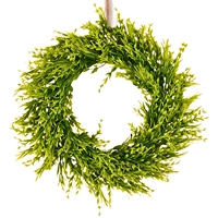 Vente en gros de guirlande suspendue de simulation de plante artificielle, herbe, fleur artificielle pour décoration de jardin intérieur et extérieur