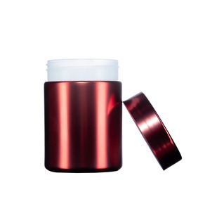 300ml HDPE 10oz Bouteille en plastique chromé Optimum Sports Suppléments & Nutrition Emballage Récipient <span class=keywords><strong>alimentaire</strong></span> pour pilules et médicaments - Product Image 1