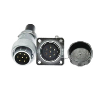 Connecteur standard européen personnalisé prise mâle femelle prise Weipu 7 broches connecteur de câble étanche pour l'aviation électrique 7 broches