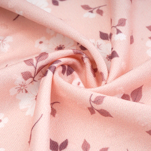ผ้าพิมพ์ลายจุดสวิสสีม่วงอมเทาแบบทอพิเศษสำหรับเสื้อผ้าเด็ก - Product Image 4