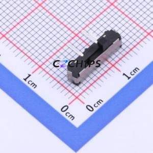 SK-3346D-01-L1 Slide Switch Through hole Component (THT) Switch Double Pole Three Throw Rectangle Pin Header PC Pin 13.5mm - Product Image 1