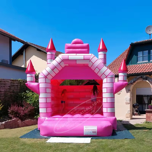 Alquiler <span class=keywords><strong>de</strong></span> fiesta Casa <span class=keywords><strong>de</strong></span> rebote <span class=keywords><strong>de</strong></span> caballero Rosa castillo inflable con forma <span class=keywords><strong>de</strong></span> palacio a la <span class=keywords><strong>venta</strong></span> - Product Image 3