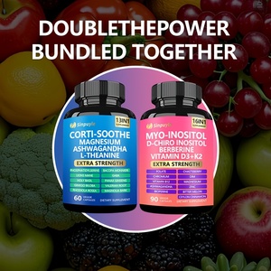 En Stock en EE. UU. Combo Multivitamínico Soothe Smooth Bundle - Suplemento para el Soporte del Cortisol y Mioinositol de Alta Potencia que Promueve la Salud - Product Image 5