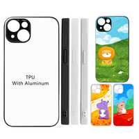 Vente en gros de haute qualité vente chaude 2D 3D PC TPU étuis de sublimation vierges personnalisés ou noirs housse de protection pour téléphone