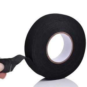 15 Meter <b>Heat</b>-resistant Flame Retardant Tape Coroplast Adhesive Cloth Tape for Car <b>Cable</b> Harness Wiring Loom Protection - Product Image 2