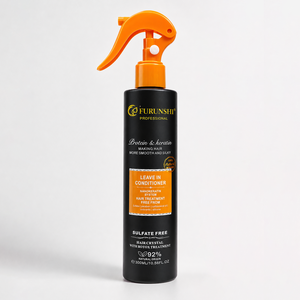 Après-shampoing sans rinçage Nanokeratin, traitement capillaire à la biotine, protéines et kératine, sans sulfate, 92% d'origine naturelle, 300ml - Product Image 1