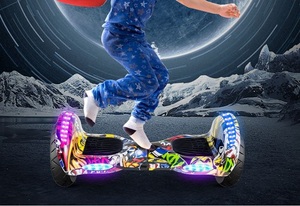 <span class=keywords><strong>Hoverboard</strong></span> de Scooter à auto-équilibrage de 10 pouces, avec poignée pour éclairage latéral led - Product Image 4