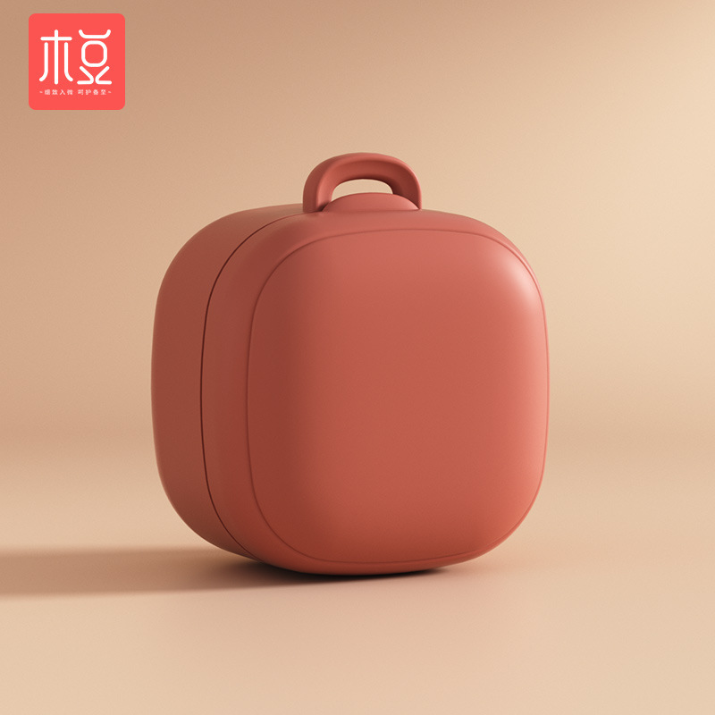 Boîte en silicone By039-rouge