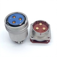 Conector Circular Industrial Y50DX-2203TK2 Y50DX-2203ZJ10, Enchufe Hembra de 3 Pines y Conector Macho