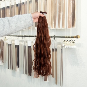 ต่อผมแบบเคราตินลอนธรรมชาติ  ต่อผมแบบมองไม่เห็นรอยต่อ  ต่อผมแบบ K-tip ผมแท้ - Product Image 1
