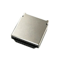 Connecteur SMT mâle HD 19 broches, bord de carte de 1,6 mm, type A centré, adaptateur audio-vidéo haute définition