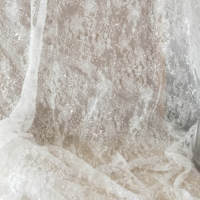 Robe de mariée en dentelle blanche à paillettes, broderie de fleurs, dentelle simple