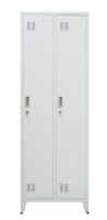 Armoire moderne à 2 portes pour classeurs scolaires et hospitaliers Armoire penderie en métal ventilée Armoire en acier Armoire