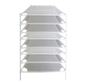 Plante Herbacée hydroponique De <span class=keywords><strong>Suspension</strong></span> Robustes 4 6 8 Tier Grille de Séchage Sec Étagère Net - Product Image 5