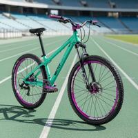 VTT MTBGO 27,5 pouces, 27 vitesses, nouveau design, freins à disque, pneus noirs, suspension, pièces détachées, vélo de montagne pour homme adulte