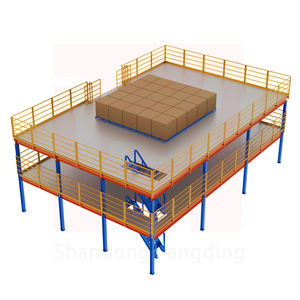 פלטפורמת אחסון רב-מפלסית במחסן, מבנה פלדה בהתאמה אישית במחיר מפעל, בעלת תקן CE/ISO9001,  עמידה במיוחד. - Product Image 6