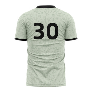 Camiseta de fútbol personalizada de estilo fresco que absorbe la humedad, camiseta de uniforme de fútbol para juegos informales - Product Image 2