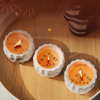 Boîte cadeau créative, bougie aromathérapeutique à la cire de soja, parfum montagne-forestière, longue durée, faite à la main pour les anniversaires, décoration de la maison