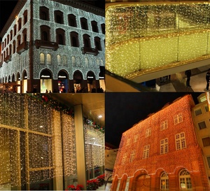 Guirlande lumineuse LED décorative pour le Nouvel An, basse tension, sécurité, luminosité réglable, longue durée de vie, extérieur, IP65, garantie 2 ans, câble en caoutchouc - Product Image 5