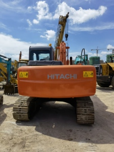 Pelleteuse d'occasion en bon état Hitachi120 Pelleteuse hydraulique sur chenilles d'occasion 12 tonnes Hitachi ZX120 en stock prête à expédier - Product Image 6