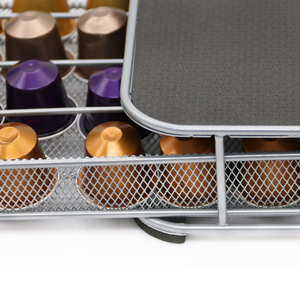 Organizador de Cocina, Estuche para Cápsulas de Café Negro, Soporte para 40 Cápsulas de Café con Base Giratoria Antideslizante - Product Image 6