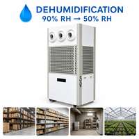 Aire Acondicionado Industrial de Pie de 10HP con Ahorro de Energía, Suministro de Aire de Largo Alcance, Enfriamiento Dual Agua-Aire Comercial, Fabricado por OEM
