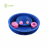 Capuchon de protection d'extrémité de tube de haute qualité, vente chaude, bouchon d'extrémité de tuyau LDPE JJGF280, couleur personnalisée pour la protection des tuyaux pendant le transport