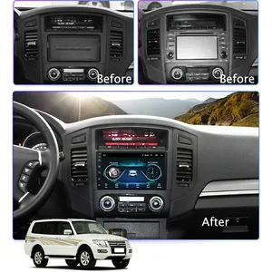 <span class=keywords><strong>Autoradio</strong></span> Carplay Android Auto pour Mitsubishi Pajero 2006-2014, lecteur multimédia vidéo, stéréo 2din, écran IPS, unité principale, WIFI 4G - Product Image 3
