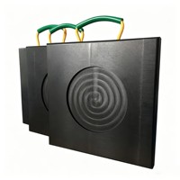 Plaques de support de grue en plastique technique UHMWPE de haute qualité, patins de support de grue robustes, patins de stabilisation robustes