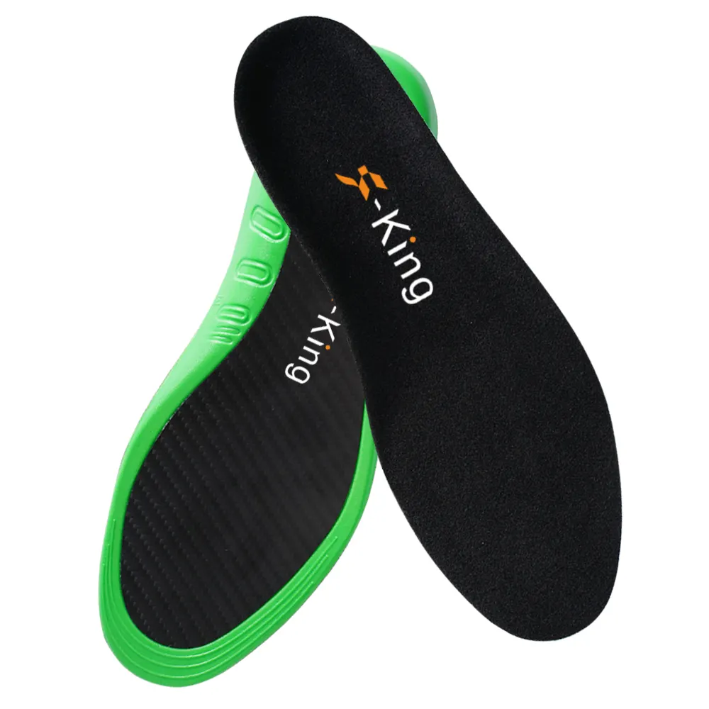 Plantillas de fibra de carbono OEM, plantillas deportivas con soporte de arco, plantillas de calzado de PU de baloncesto resistentes a pinchazos