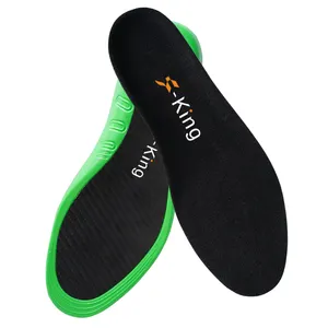 S-King Plantillas de fibra de carbono deportivas integradas resistentes a perforaciones Pies planos Soporte de arco Plantillas para zapatos de baloncesto
