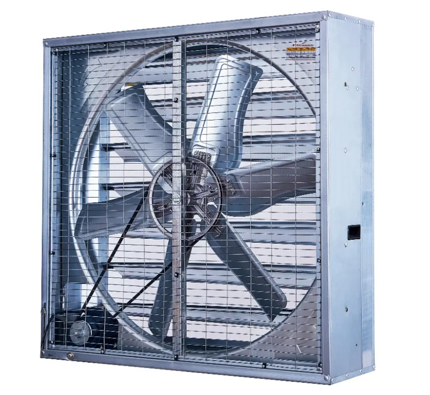 Ventilador de escape, equipamento agrícola ventilação e sistema de resfriamento