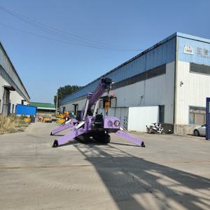 เครนแบบใช้ไฟฟ้าทาน้ำมันเครื่องยนต์ดีเซลแบบสองหัวขนาด18เมตร8ton เครนตีนตะขาบ - Product Image 4