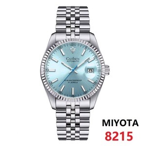 Montre mécanique pour homme CADISEN, montre automatique de marque haut de gamme, montre en acier inoxydable étanche pour homme, Relogio Masculino - Product Image 1