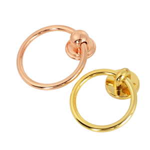 ลูกบิดตู้ลิ้นชักทรงกลมทำจากสังกะสีผสมสีเงินทองชมพูลูกบิดเก้าอี้โซฟามือจับเฟอร์นิเจอร์ - Product Image 1