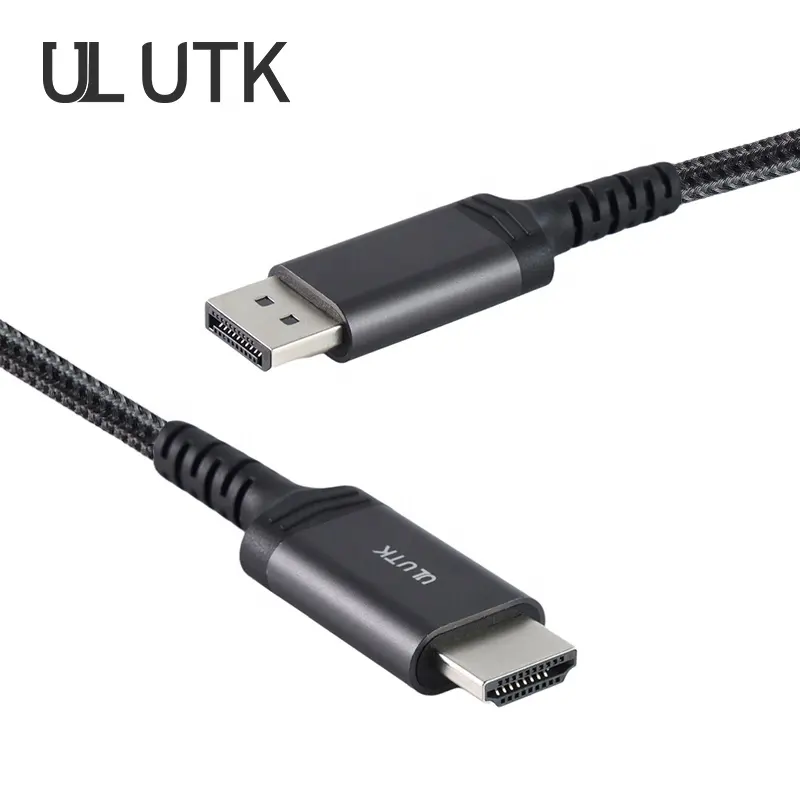 Displayport Hdmi 케이블 남성 남성 DP 케이블 지원 4k 60hz