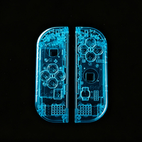 NS pour Étui de Remplacement Personnalisé en Plastique Transparent pour Manettes Joy-Con