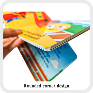 Livre cartonné bilingue anglais-télugu personnalisé pour enfants, livre d'apprentissage durable pour bébés avec coins arrondis pour l'éducation précoce - Product Image 2