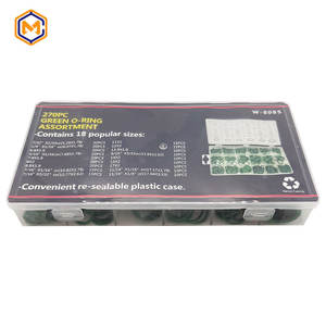 Kit de joints toriques CRW taille standard 270 pièces, kit de réparation automobile, 18 tailles, assortiment de joints de boîte de climatisation, matériau NBR 70 Shore - Product Image 6