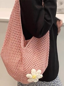 Bolso Tote Tejido para Mujer, Nuevo Modelo 2026, de Gran Capacidad, para la Playa, Vacaciones, Uso Diario - Product Image 3