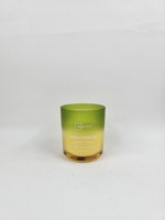 Bougie artistique parfumée Mainstays Modern Strawberry Mojito dans un bocal en verre teinté rose
