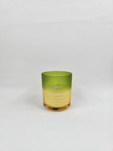 Bougie parfumée Mainstays Strawberry Mojito dans un bocal en verre teinté rose - Product Image 3